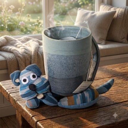 Playful Pup Scented Mug Warming Coaster