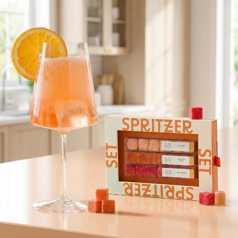 Portable Instant Spritz Cocktail Cubes Set