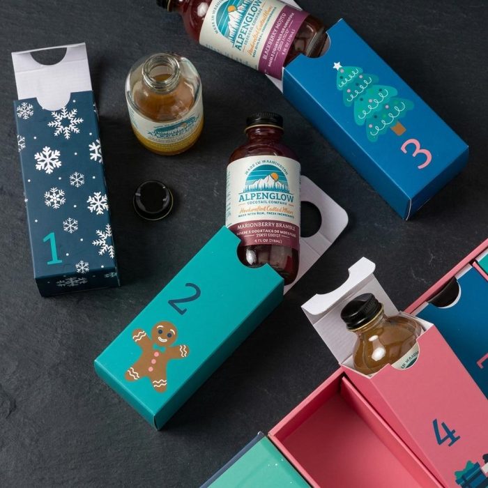 Premium 12 Days Of Cocktail Mixers Advent Calendar 1