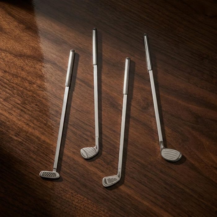 Premium 19th Hole Cocktail Stirrers Set 1