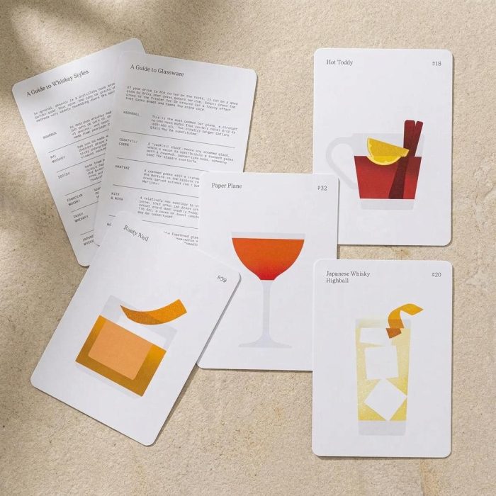 Premium 50 Unexpected Whiskey Cocktail Recipes Deck 1