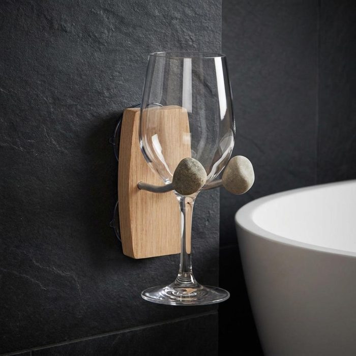 Premium Bathtime Essentials Wine Holder