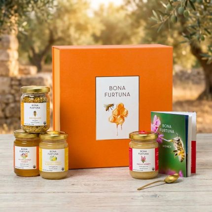 Premium Taste Of Italy Naturally Infused Raw Honey Set
