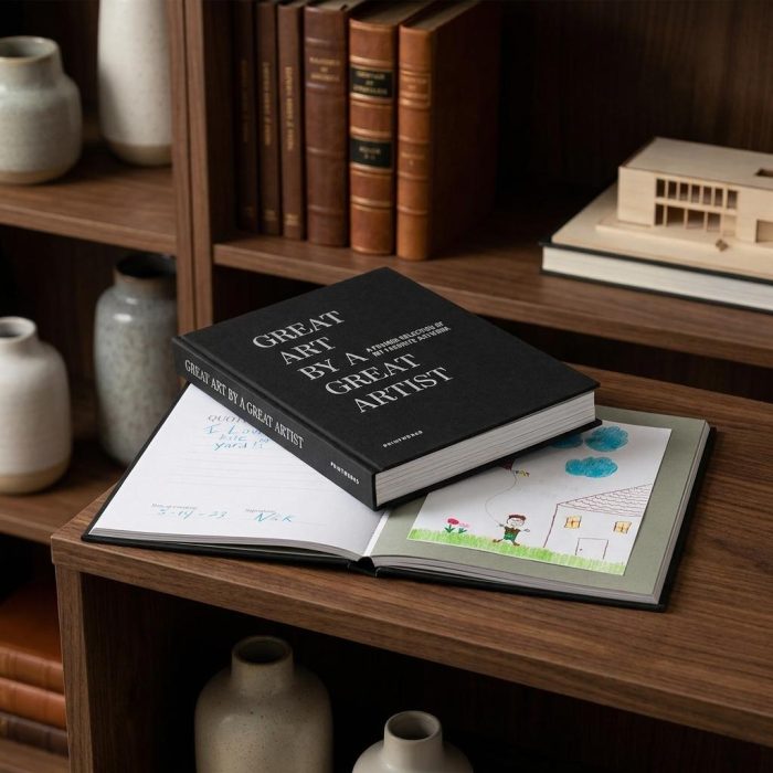 Premium Your Little Artist Coffee Table Book 2