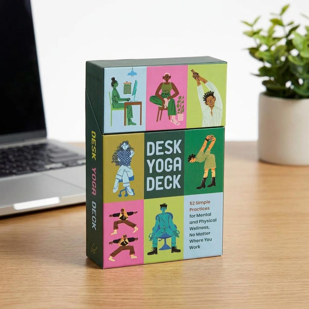 Relaxing Desk Yoga Card Deck Relaxing Desk Yoga Card Deck