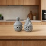 Relaxing Hand-massaging Gnome Stones Set Of 2