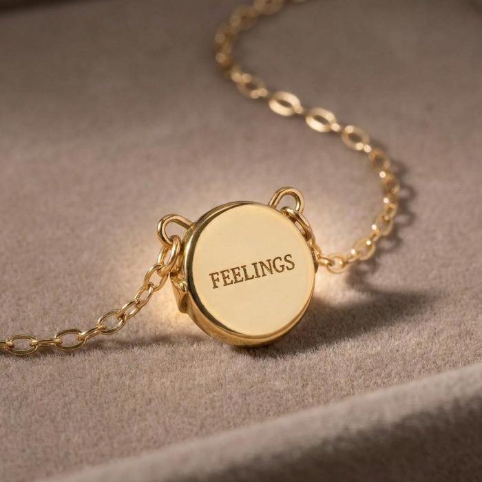 Retro Color-changing Mood Necklace 1