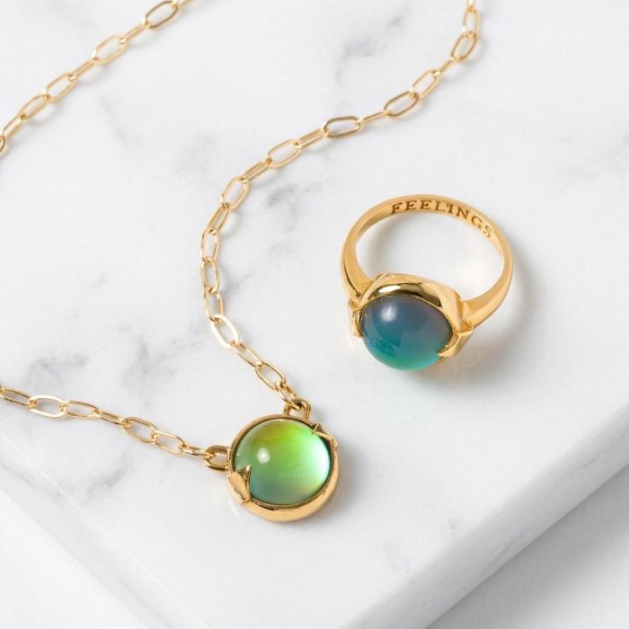 Retro Color-changing Mood Necklace 4