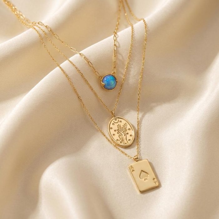 Retro Color-changing Mood Necklace 5