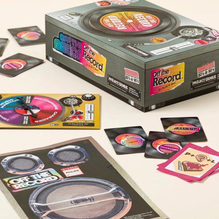 Retro Off The Record '80s & '90s Music Trivia Party Game 1