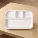 Retro Stoneware Tv Dinner Trays Set Of 2 2