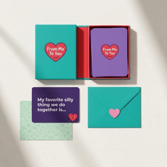 Romantic From The Heart Prompted Love Notes For Couples 1