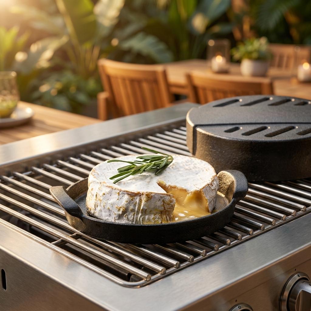 Rustic Cast Iron Brie Baker Rustic Cast Iron Brie Baker
