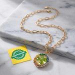 Sparkling Kids' Lucky Streak 4-leaf Clover Necklace 1