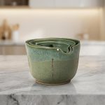 Speckled Nesting Stoneware Mixing Bowl Set 2