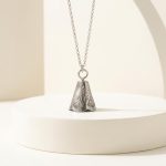 Sterling Silver Balance Bell Necklace