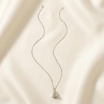 Sterling Silver Balance Bell Necklace 2