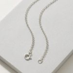 Sterling Silver Balance Bell Necklace 3