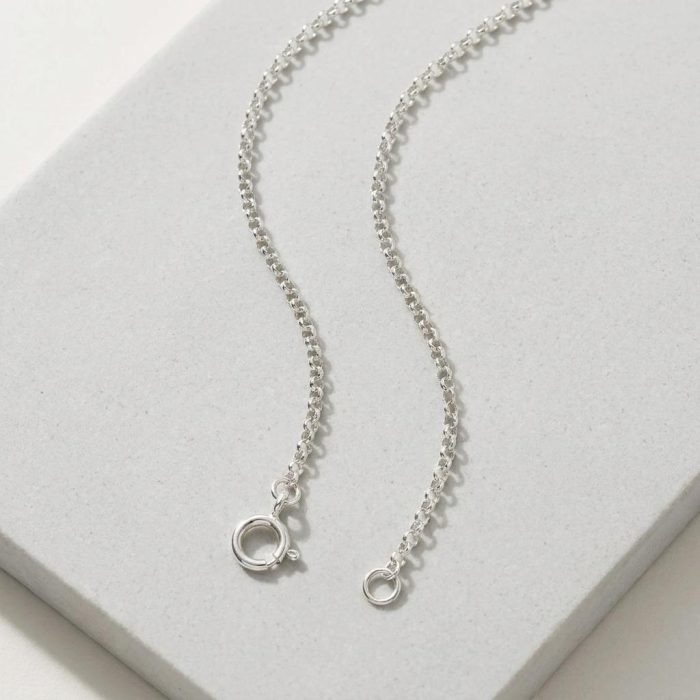 Sterling Silver Balance Bell Necklace 3