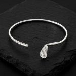 Sterling Silver Golf Club Adjustable Bracelet 1