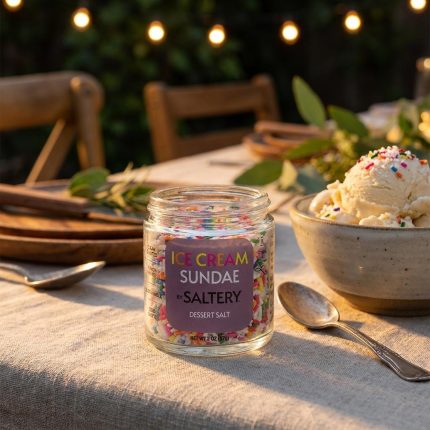 Sweet & Salty Colorful Ice Cream Salt