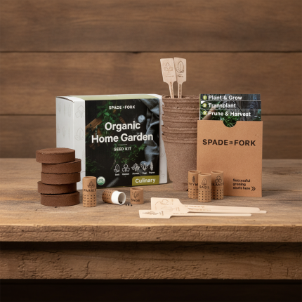 The Complete Organic Indoor Herb Garden Kit