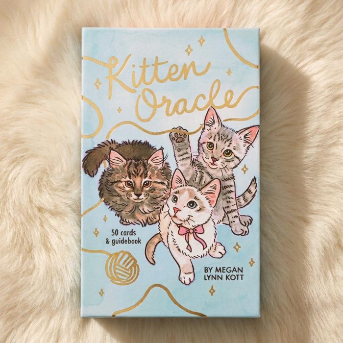 The Kitten Oracle Deck Of Feline Wisdom Gift Set 3
