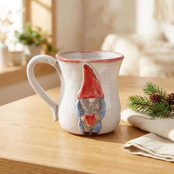 The Little Love Gnome Ceramic Mug