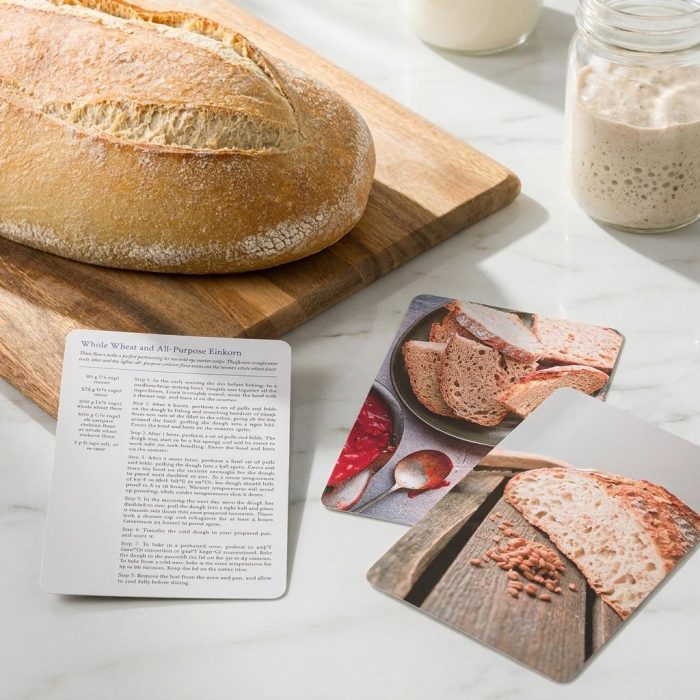 The Sourdough Deck 50 Flavorful Baking Recipe Cards 1