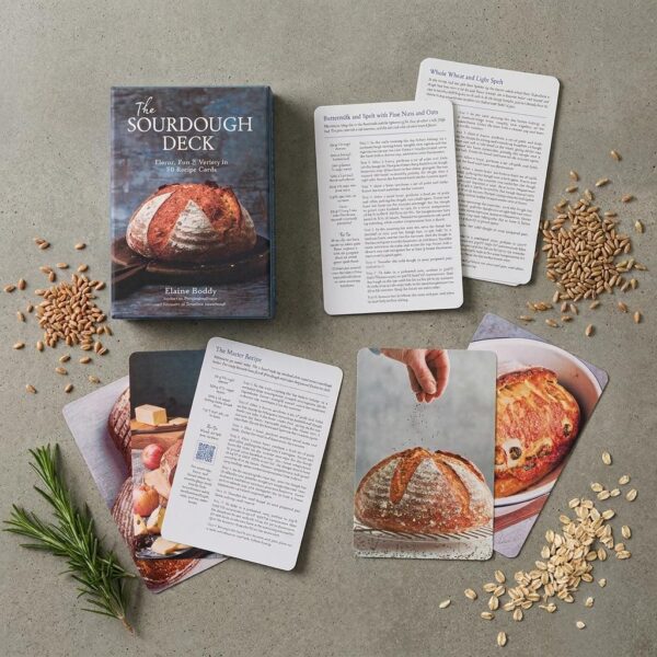 The Sourdough Deck 50 Flavorful Baking Recipe Cards
