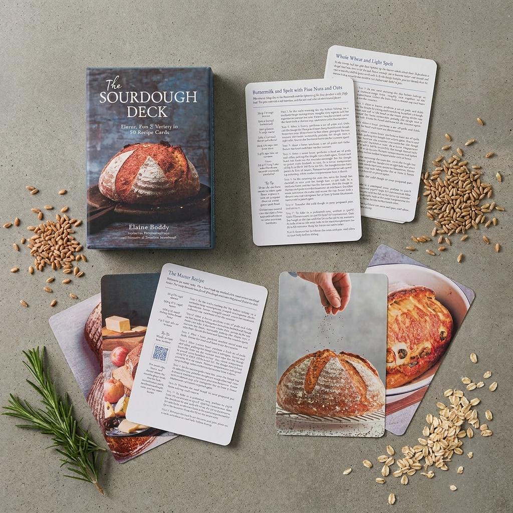The Sourdough Deck 50 Flavorful Baking Recipe Cards The Sourdough Deck 50 Flavorful Baking Recipe Cards
