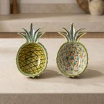 Tropical Pineapple Barcart Bowls - Set Of 2