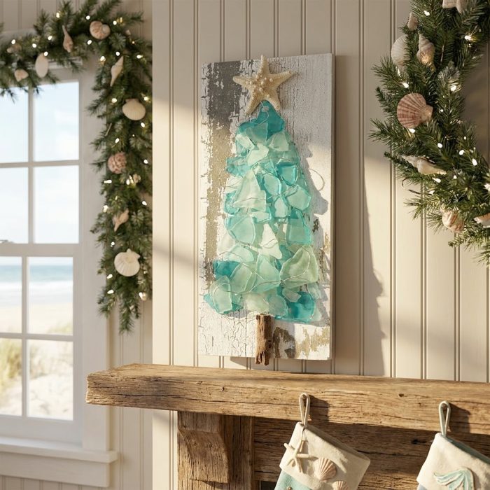 Twinkling Sea Glass Diy Christmas Tree Kit 2