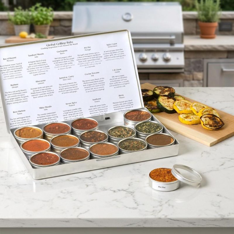Ultimate Grill Master's Global Seasoning Kit