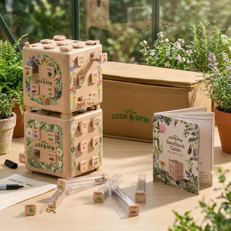Ultimate Seed Vault Stacking Storage Set