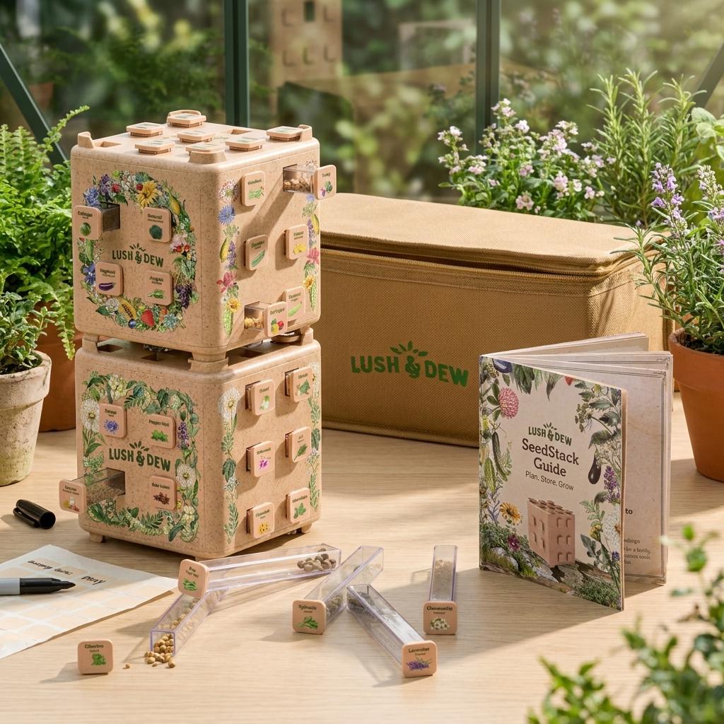 Ultimate Seed Vault Stacking Storage Set Ultimate Seed Vault Stacking Storage Set