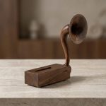 Vintage Acoustic Gramophone Amplifying Speaker (3)