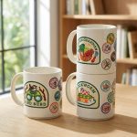 Vintage Garden Guardian Badge Ceramic Mug 4