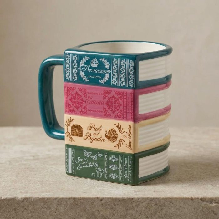 Vintage World Of Jane Austen Ceramic Mug