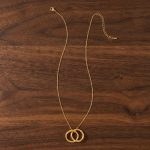 We Are One Interlocking Bronze Necklace 2