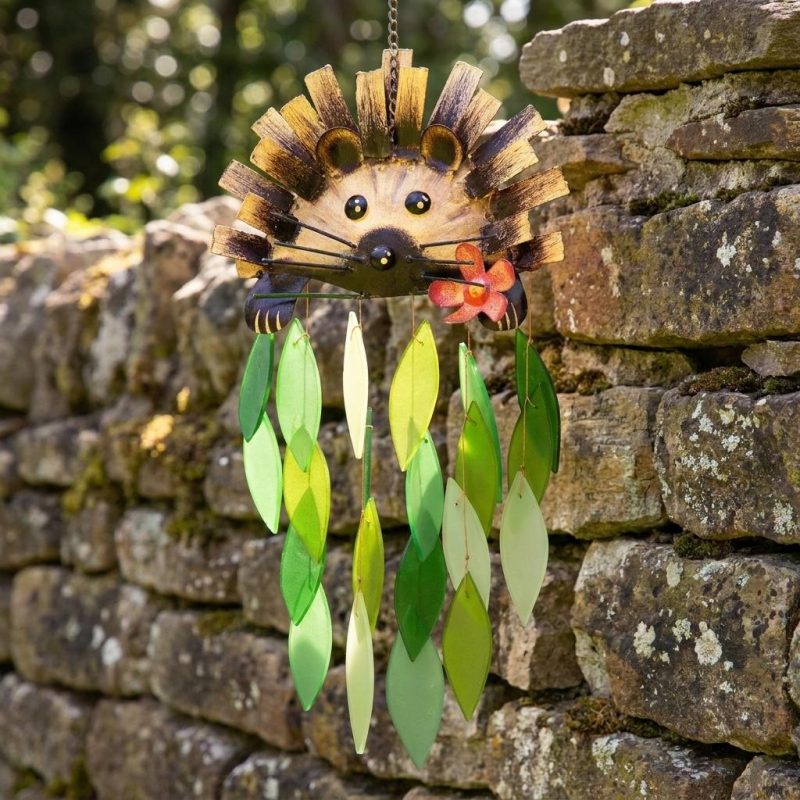 Whimsical Harold The Hedgie Wind Chime