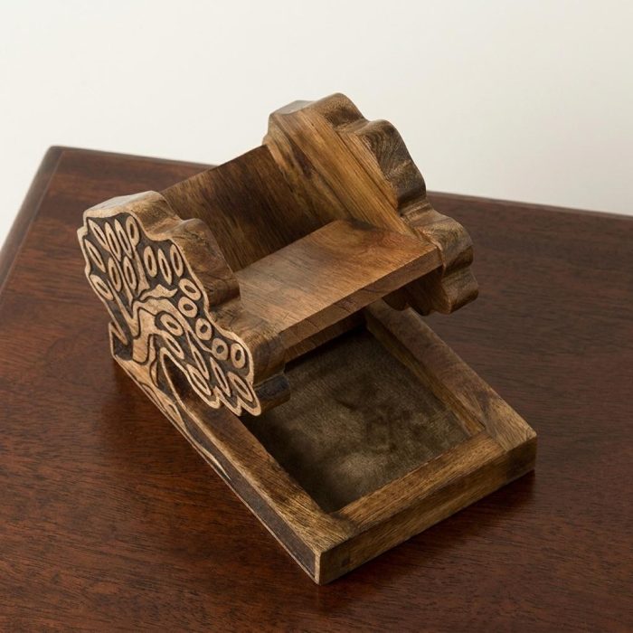 Wooden Tree Of Life Game Night Dice Tower 1