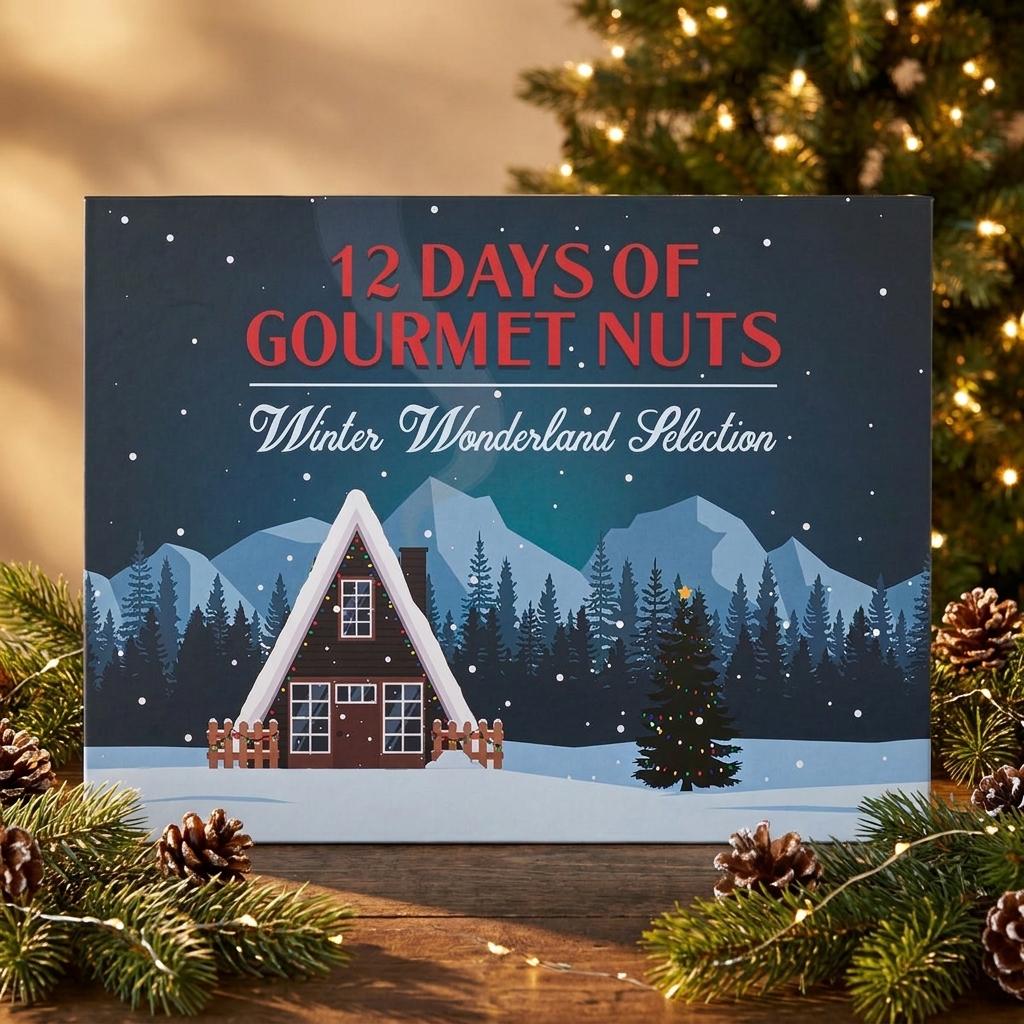 12 Days Of Gourmet Nuts Advent Calendar 12 Days Of Gourmet Nuts Advent Calendar