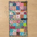 12-pocket Repurposed Sari Door Caddy 1