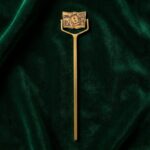 18k Gold Read Or Rest Spinning Decider Bookmark 1
