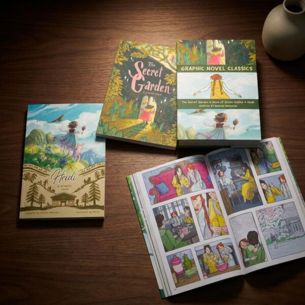 3 Book Kids Graphic Novel Classics Box Set