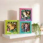 3d Coloring Slide Shadowbox Art