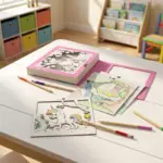 3d Coloring Slide Shadowbox Art (2)