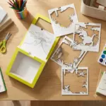 3d Coloring Slide Shadowbox Art (3)