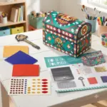 Adventurer Diy Sticker Mosaic Secret Treasure Box